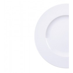 Prato 27 cm Raso Avulso Tramontina Maria Augusta em Porcelana